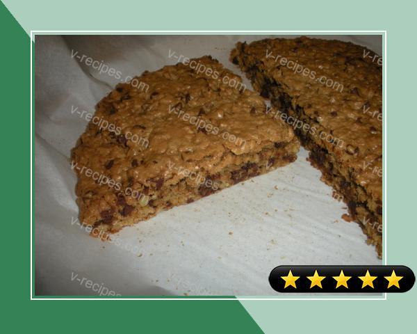 Oatmeal Chocolate Chip Pizza Cookie recipe