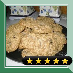 Mom's Raisin Oatmeal Cookies recipe