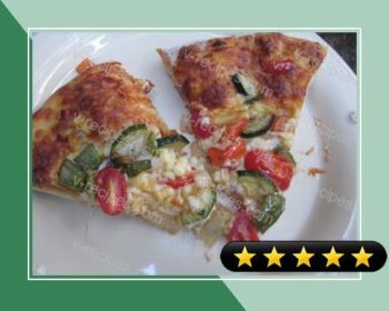 Summer Veggie Pizza recipe