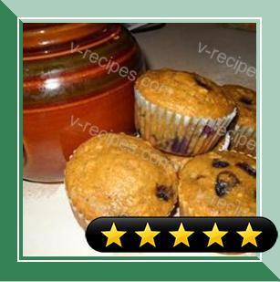 Blueberry Pumpkin Muffins recipe
