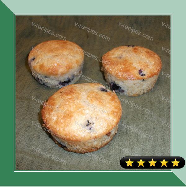 Healthier Blueberry Muffins recipe