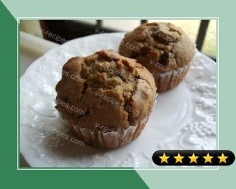 Brown Cane Sugar and Walnut Muffins recipe
