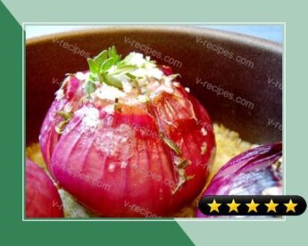 Roasted Red Onions With Thyme and Butter recipe