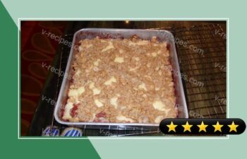 Raspberry-Cheese Cookie Bars recipe