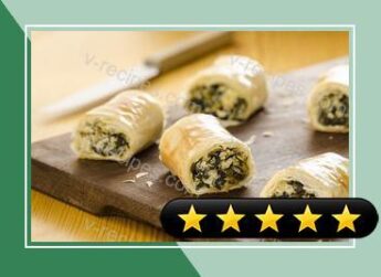 Spinach Phyllo Roll-Ups Made Over recipe