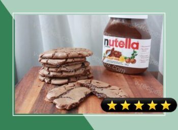 Nutella Crinkle Cookies recipe