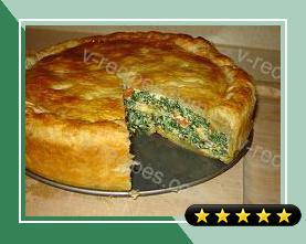 Puff Pastry Spinach Bake recipe