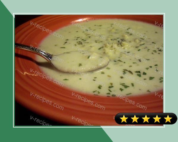 Cauliflower Blue Cheese Soup recipe
