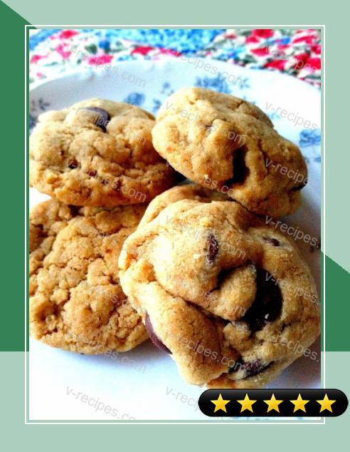 Extra Chewy Dark Chocolate Chip Cookies recipe
