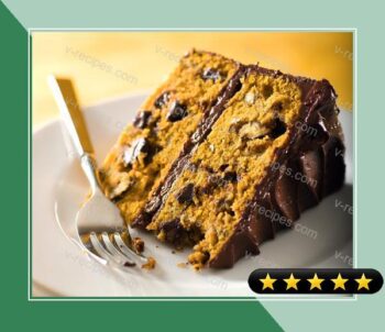 Chocolate-Pumpkin Layer Cake recipe
