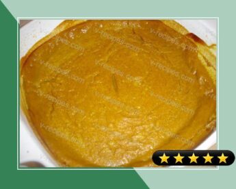 Lite Pumpkin Pie (from Libby's) recipe