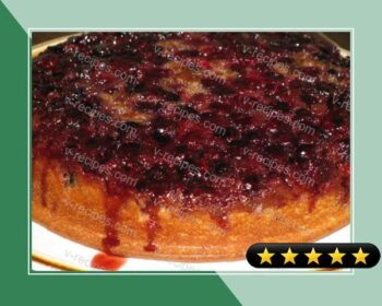 Cranberry Upside Down Cake recipe