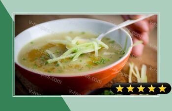 Celery and Potato Soup recipe
