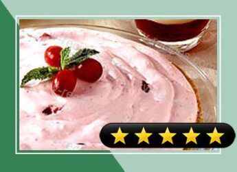 Festive JELL-O Cranberry Pie recipe