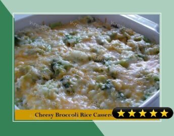 Cheesy Broccoli Rice Casserole recipe