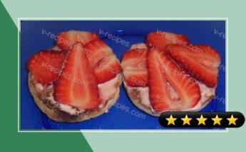 Caramelized Strawberry English Muffins recipe