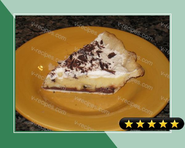 Black Bottom Banana Cream Pie...light Version recipe