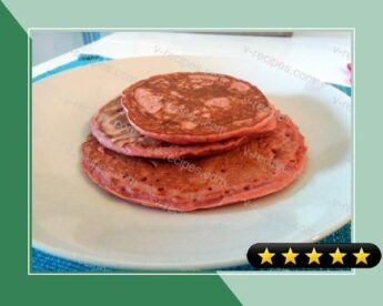 Pink (Beetroot) Pancakes recipe