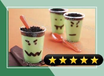 Scary Pudding Cups recipe