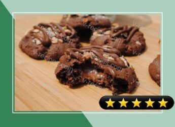 Hazelnut Rolo Cookies recipe
