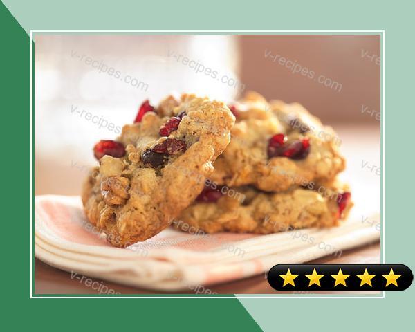 Cranberry Walnut Oatmeal Cookies recipe