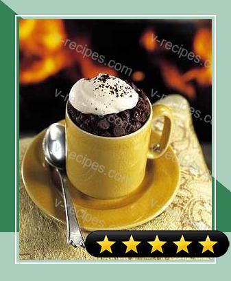 Chocolate-Espresso Lava Cakes with Espresso Whipped Cream recipe
