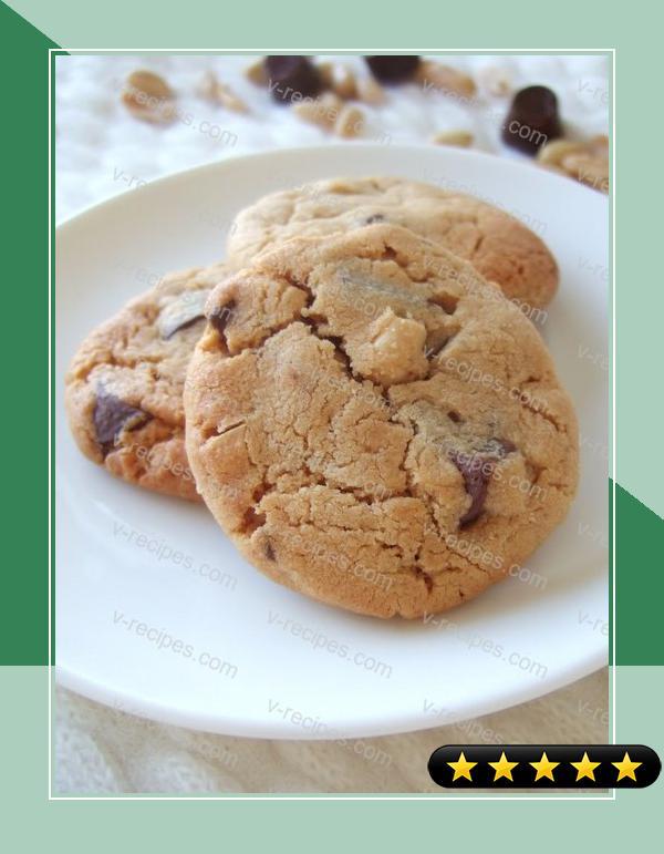 Peanut Butter & Chocolate Cookies recipe