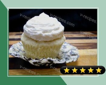 Vanilla Cupcakes with Vanilla Buttercream Frosting recipe