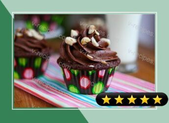 Double Chocolate Cupcakes with Dark Chocolate Buttercream recipe