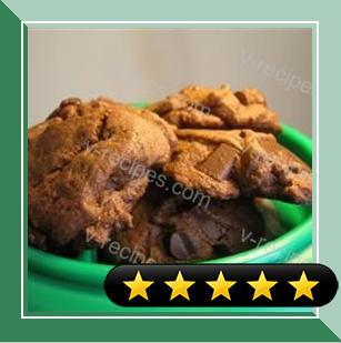 Thick Mint Chocolate Chip Cookies recipe
