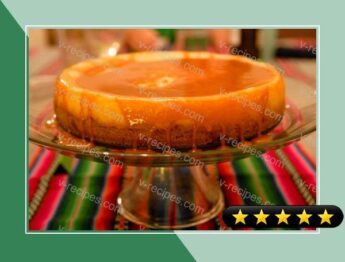 Hazelnut Cheesecake With Salted Caramel Glaze recipe