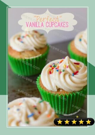 The Perfect Vanilla Cupcakes recipe