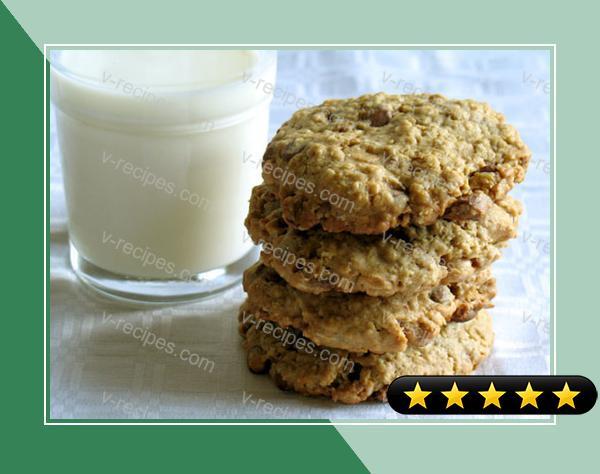 Oatmeal Peanut Butter Chocolate Chip Cookies recipe