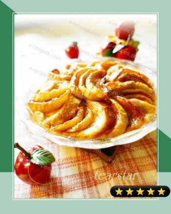 Baked Apple Cinnamon Maple Bread Pudding recipe