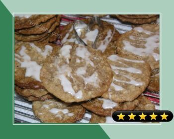 Iced Oatmeal Cookies recipe