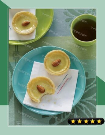 Egg Tarts with Almonds recipe