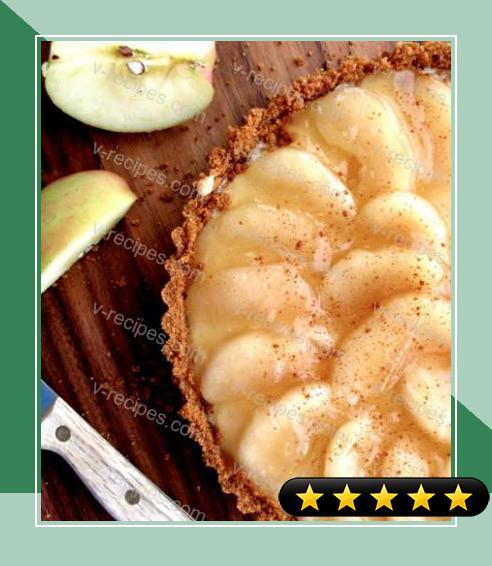Spiced Apple Cheesecake Tart recipe