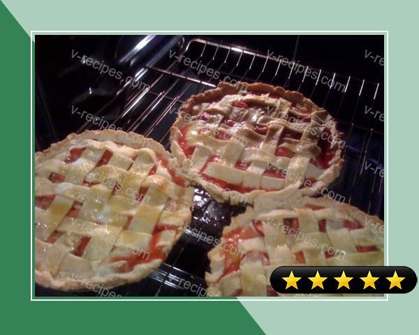 Strawberry-Rhubarb Pie recipe