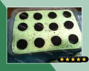 Oreo Mint Ice Cream Dessert recipe