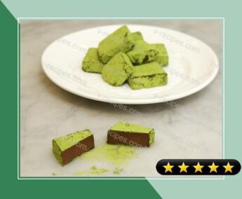 Dessert Lessons: This Matcha Chocolate Truffles Is For You recipe