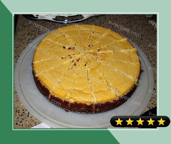 Pumpkin Cheesecake a La Martha Stewart recipe