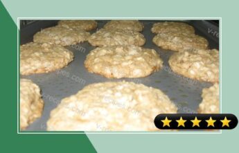 Butterscotch Almond and Oatmeal Cookies recipe