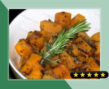 Squash with Apple Cider and Herb Glaze - Stove Top recipe