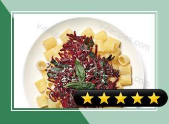 Sauteed Beets With Pasta, Sage and Brown Butter recipe