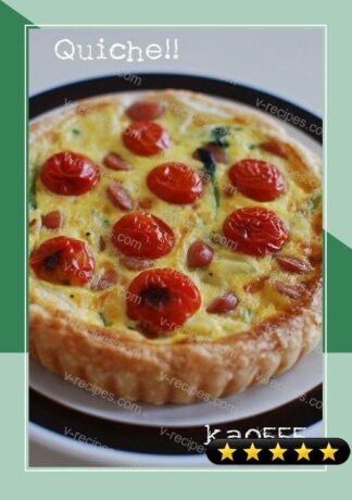 Quiche with Frozen Puff Pastry recipe