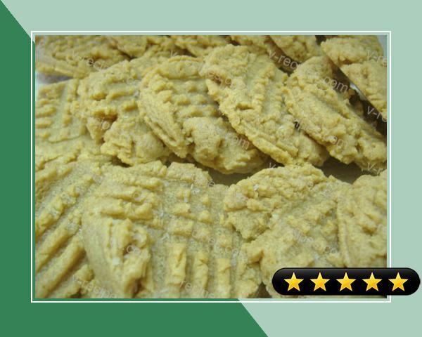 Sea Salt Peanut Butter Cookies recipe