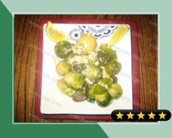 Brussels Sprouts With Mushrooms recipe
