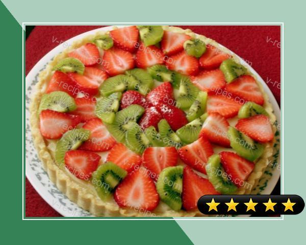 Kiwi Strawberry Tart recipe