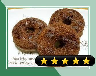 Fluffy, Rich Baked Chocolate Donuts With Pancake Mix recipe