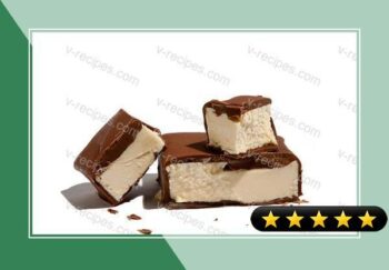 Chocolate-Dipped Vanilla Ice Cream Bars Recipe recipe